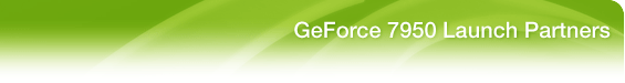 GeForce 7950 Launch Partners