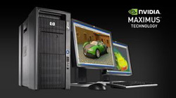 NVIDIA Maximus搭載のワークステーション　HP Z800