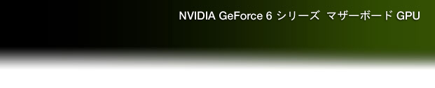 NVIDIA GeForce 6 Series Motherboard GPU