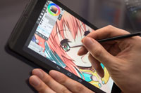 refeia氏イラストレーターのrefeia氏がSHIELDタブレット上でLayerPaint HDで描いたものです。